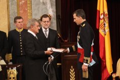 El Rey Felipe VI jura la Constitución Española, el pasdo 19 de junio